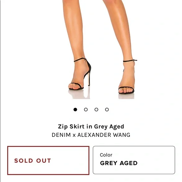 Alexander Wang Black Mini Skirt - Picture 3 of 6